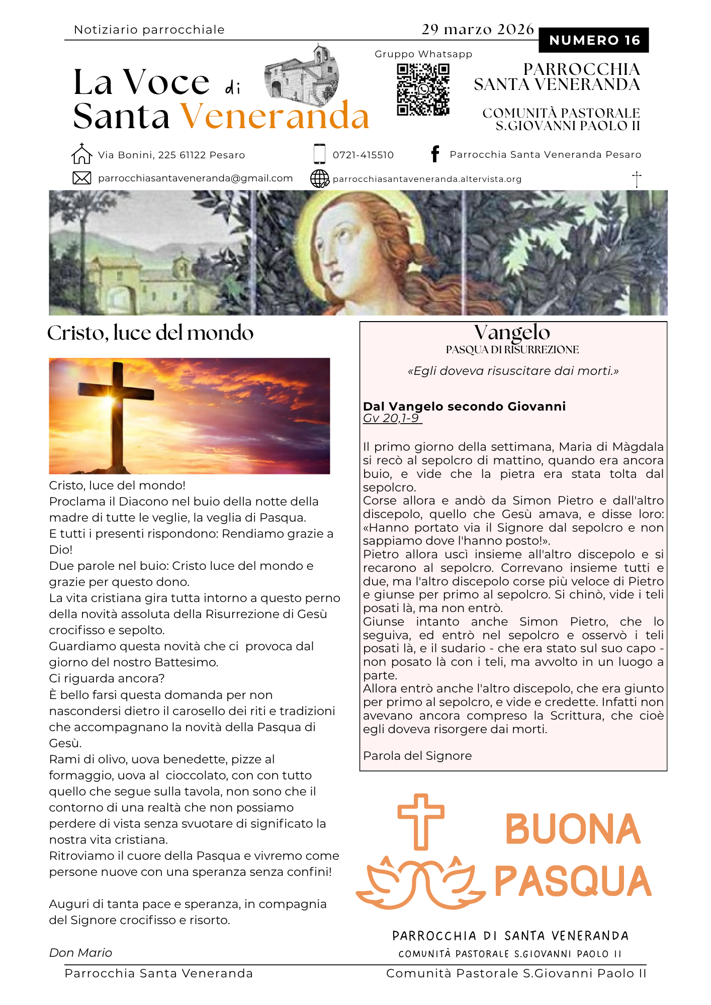 La Voce di Santa Veneranda - n.16